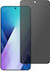 0.2mm Privacy Full Face Tempered Glass Μαύρο (Galaxy S26+)