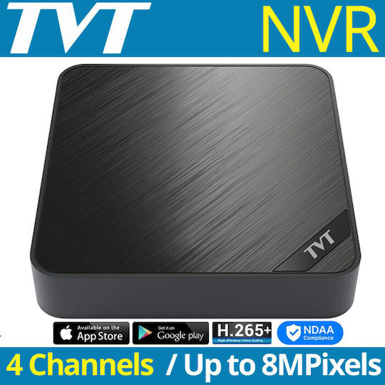 TVT TD-3004H1-A1L Καταγραφικό NVR με Ανάλυση 4K