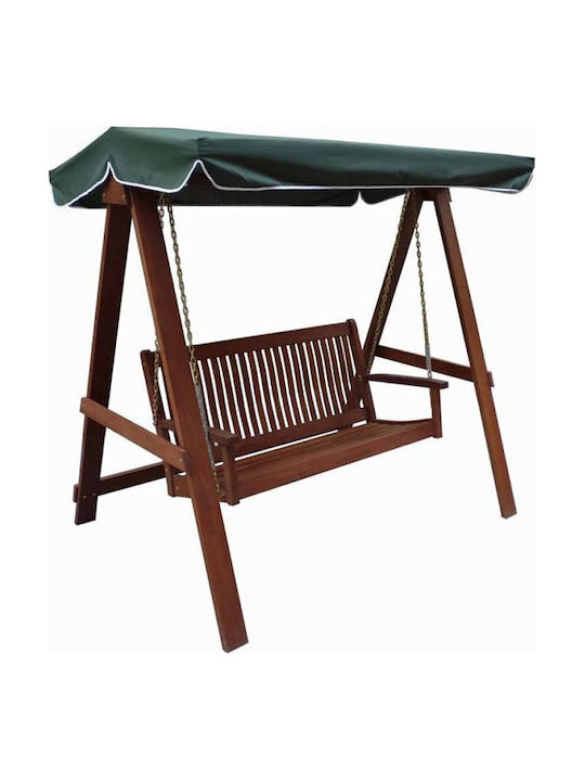 Schaukel mit Basis 2 Sitze Hölzernes L170xB125xH177cm Grün Schaukel mit Basis 2 Sitze Hölzernes L170xB125xH177cm Grün