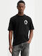 T-shirt Μαύρη