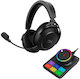 HyperX Cloud Alpha 2 Ασύρματο Over Ear Gaming Headset με σύνδεση Bluetooth / USB for Nintendo Switch / PC / PS4 / PS5 / XBOX