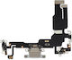 Apple iPhone 15 Лентов Кабел За Зареждащ Порт Син Oem