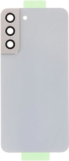 Samsung S906b Galaxy S22 Plus Battery Cover + Adhesive + Camera Lens White Oem