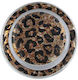 Pop Socket Magnetic Brown Leopard