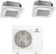 Morris Σετ 2 Εσωτερικών Μονάδων (2x 18000 btu) και Εξωτερική Μονάδα (42000 btu)