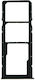 Realme 5 Handy SIM/SD-Kartenhalter Schwarz Original