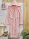Hooded Bathrobe – Pink S - XL (L/XL)