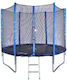 Spartan Trampolină pentru copii Diametru 396cm cu Net & Scară
