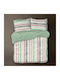 Isadore Lorraine Сет Чаршафи 240x260см. Special Edition Skystripe-green 4бр