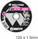 Walter Disc de tăiere Metalic 100buc