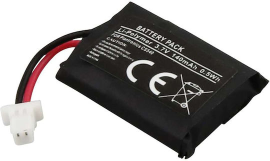 Avizar Handy-Akku Helm Plantronics Cs540 3,7V Li-Polymer 140mAh Schwarz