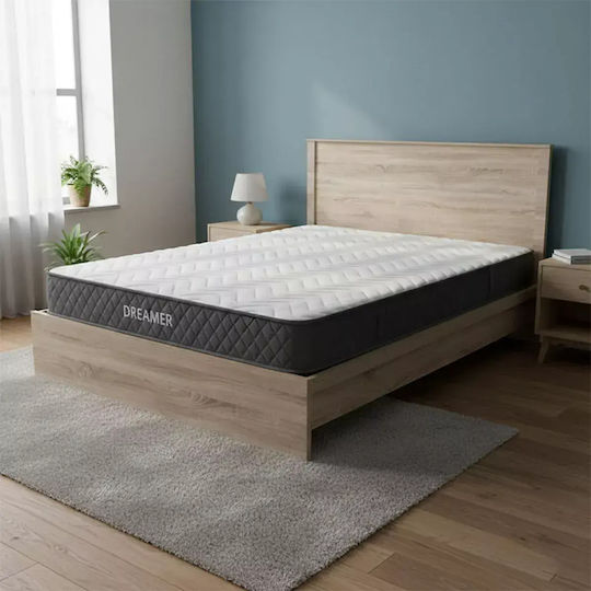 Athos Double Bed Base with Mattress 160x200cm Sonoma Athos Double Bed Base with Mattress 160x200cm Sonoma