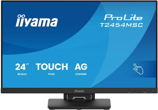 Iiyama T2454MSC-B3AG IPS Touch Monitor 23.8" FHD 1920x1080 with Response Time 4ms GTG