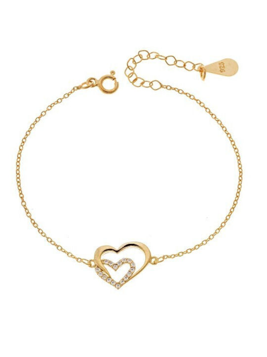 Senza Women's Bracelet with design Heart made o...