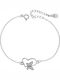 Senza Women's Bracelet with design Heart made of Silver