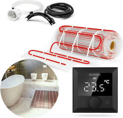 Set Încălzire Prin Pardoseală Termofol 1.0 Mp 150w/mp Termostat Negru Set Încălzire Prin Pardoseală Termofol 1.0 Mp 150w/mp Termostat Negru