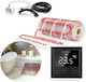 Set Încălzire Prin Pardoseală Termofol 1,5 Mp 150w/mp Termostat Negru