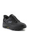 Skechers Max Niedrig Arbeit Schwarz