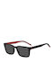 Boss Unisex Sunglasses with Black Horn-Rimmed Frame HG 1392/S 807/IR