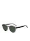 Boss Unisex Sunglasses with Gray Horn-Rimmed Frame and Gray Lenses HG 1390 S KB7 QT
