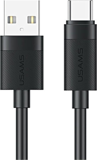 Usams USB 2.0 Kabel USB-C männlich - USB-A 18W Schwarz 1m (SJ777USB01)