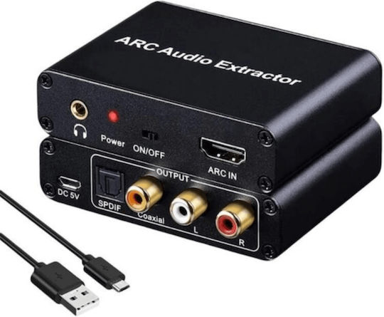 Anga PS-MA15 Конвертор HDMI мъжки към RCA женски
