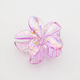 Haarspange Mit Blume Transparente Farben Lila