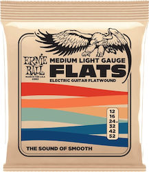 Ernie Ball Stainless Steel Electric Guitar Strings Set 12-52 Ernie Ball Stainless Steel Electric Guitar Strings Set 12-52