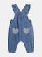 Kinder Latzhose Jeans Rot