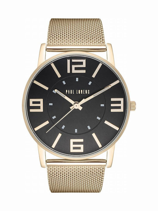 Paul Lorens Women's Watch with Gold Metal Bracelet