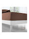 Isadore Lorraine Bettlaken King Size mit Gummiband 180x200+30cm. Chocola