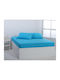 Silk Fashion Σεντόνι Υπέρδιπλο 245x267εκ. River Blue