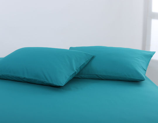 Silk Fashion Σετ με Φάσα Teal Blue 52x72cm Silk Fashion Σετ με Φάσα Teal Blue 52x72cm