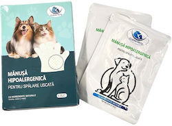 Clean Pets Dry Washing Gloves Hypoallergenic Dogs Cats 6 Pcs