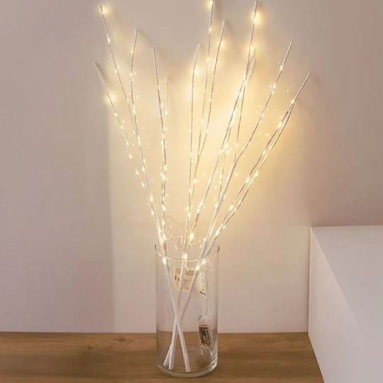 Dekorative Weiße Zweigstelle 150 LED 90cm Set 3 Stücke
