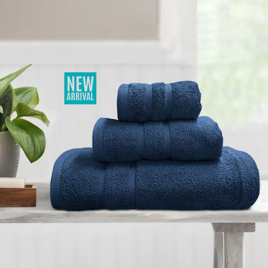 Isadore Lorraine 3-tlg. Set Badetücher Blue Gewicht 600gr/m²