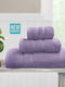 Isadore Lorraine Bath Towel Set 3pcs Lilac Weight 600gr/m²
