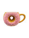 Shape Mug Ceramic Pink