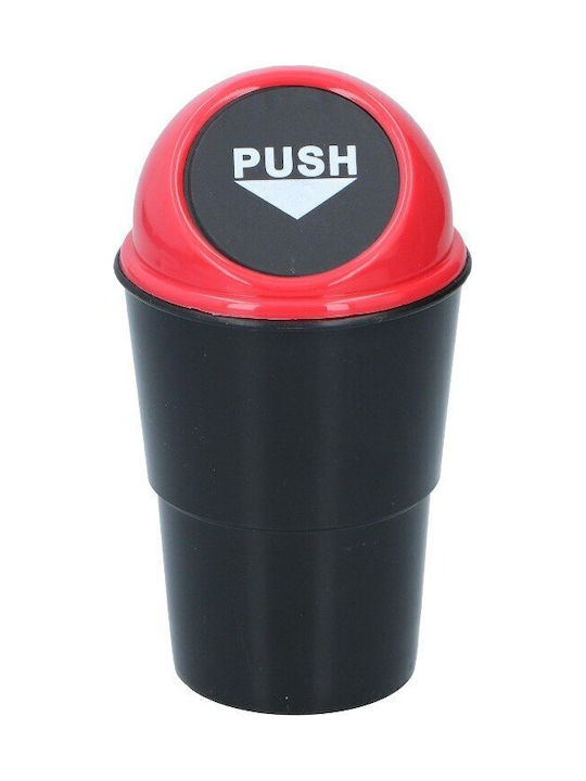 Dunlop Waste Bin Waste Plastic Red 17cm 1pcs