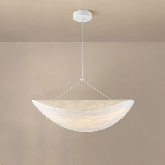 Eurolamp Nefi LED Κρεμαστό Φωτιστικό Λευκό 60x60εκ.
