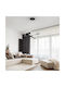 Pakketo Artisun Adjustable Pendant Light Black 56x56x100cm