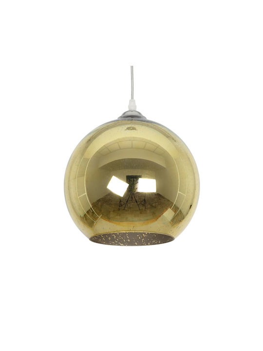 GloboStar Saturn Pendant Light Multicolour with Socket E27 25x25x22cm