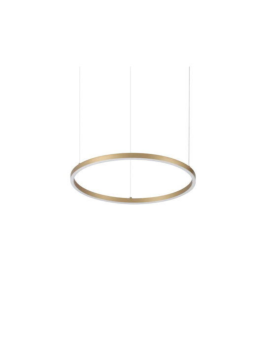 Ideal Lux Oracle Κρεμαστό Φωτιστικό LED με Θερμό Λευκό Φως 50x50εκ.