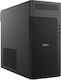 Dell Pro Max Tower T2 Настолен компютър (Ultra 9-285K/64GB DDR5/1TB SSD + 2TB HDD/RTX 4500 Ada/W11 Pro)