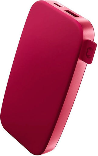 Fresh 'n Rebel Power Bank 12000mAh 20W με Θύρα USB-A και Θύρα USB-C Power Delivery Berry Red