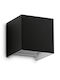 Ideal Lux Atom Wandmontierte Außenleuchte LED mit Natürliches Weiß Licht 10x10x10εκ.