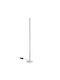 Ideal Lux Dorica LED Floor Lamp H190xW25cm. with Warm White Light 7100lm Gray