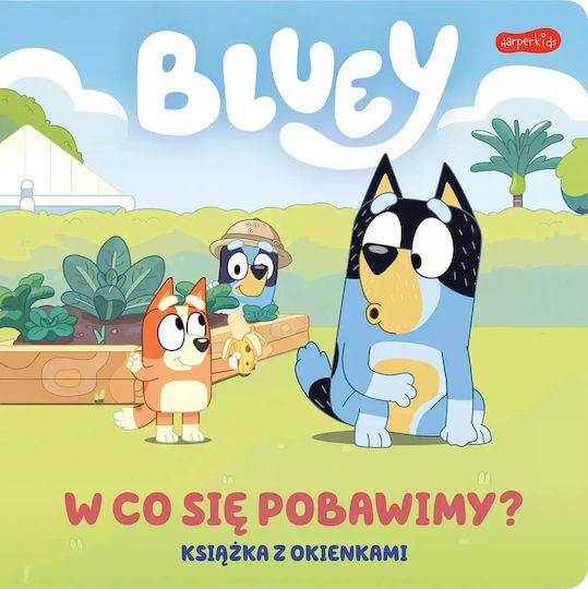 Bluey. W Co Się Pobawimy? Książka Z Okienkami