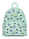 Loungefly Stitch School Backpack Kindergarten Light Blue