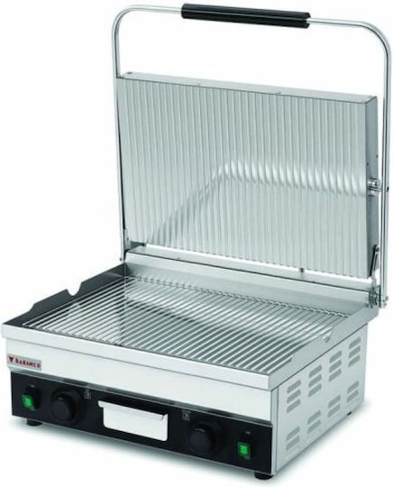 Karamco Commercial Sandwich Maker with Ribbed Surfaces 5500W